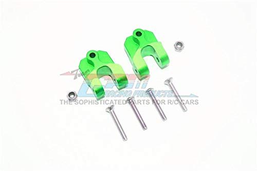 Losi 1:10 Baja Rey / Rock Rey Upgrade Parts Aluminum Rear Lower Axle Mount Set for Suspension Links - 1Pr Set Green