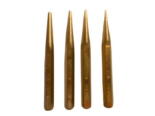 Grace USA - Brass Starter Punch Set - BSP4 - Gunsmithing - Brass Punches - 4 piece - Gunsmith Tools & Accessories