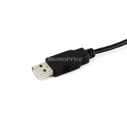 USB 2.0 A Male to Micro 5pin Male 28/28AWG Cable - 3ft
