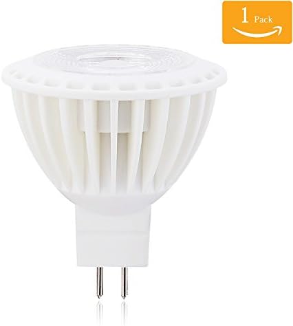 3W MR16 Led Bulbs, 30W Halogen Bulbs Equivalent, Recessed Lighting, MR16 LED Spotlight with GU5.3 Base, 300lm, Not Dimmable 12 Voltage 38 Degree Beam Angle 5000K Daylight White Glow (1 pack)