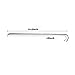 Long Metal Shoe Horn – 18” Extra Long Handled Premium Stainless Steel Shoehorn
