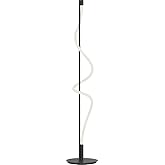 Kuzco Lighting Cursive - 20W LED Floor Lamp-60 Inches Tall and 12 Inches Wide