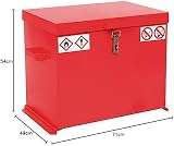 Horison Industries COSHH Cabinet - Fireproof Flammable Liquid Storage Cupboard view 2