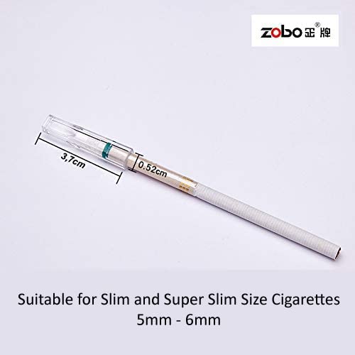 ZOBO Disposable Cigarette Filters Three-Layer Microporous Multi-Filtering  to Reduce Tar and Smoke Stains (120 Per Pack) Suitable for Slim and  Super-Slim Cigarettes in Dubai - UAE | Whizz Filters