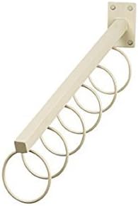 Count of 3 New Wall Mount Ivory Scarf Waterfall 16" L is dimentions