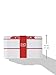 monbento - Bento Box MB Original Blossom with Compartments - 2 Tier Leakproof Lunch Box for Work and Meal Prep - BPA Free - Food Grade Safe - Japanese Flowers - Red & White