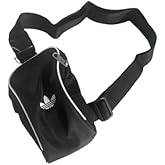 Adidas Adicolor Small Sling Bag – Compact Crossbody Bag with Adjustable Strap and Zipper Pockets, Unisex