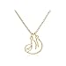 Meiligo® Fashion Woman Dainty Sloth Charm Necklace Inspired Animal Pendant