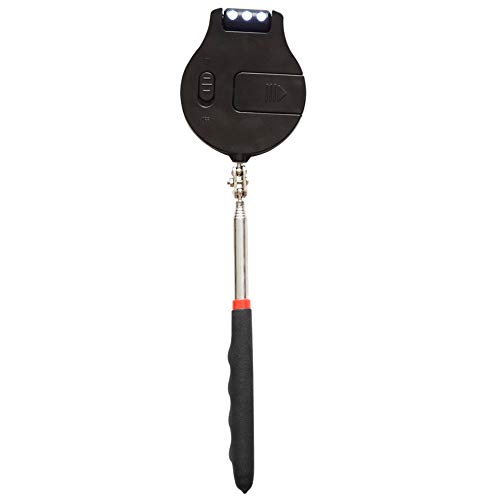 HARDK Telescoping Inspection mechanics Mirror LED Lighted Flexible 360 Swivel Inspection - Thumbnail 2