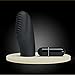Shaell Black Silicone Wonderful Finger Massager Stimulation Vibrating Waterproof Body Massager Toys [Ship from USA Directly]