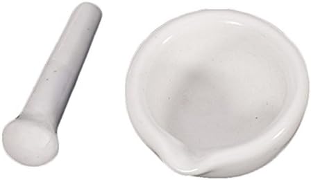 COCOTINA Porcelain Mortar and Pestle Mixing Grinding Bowl Set