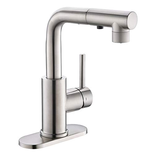 Crea Kitchen Faucets with Pull Out Sprayer, Bathroom Sink Faucets Mini