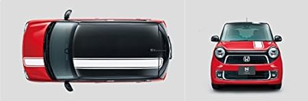 Honda ホンダ None N One エヌワン デカール センターストライプ 17 6 仕様変更 08f30 T4g 001c ステッカー デカール 車 バイク Amazon