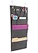 Over The Door Hanging Office Organizer - Storage for Notebooks, Paper, Planners, File Folders, and School Supplies - 8 Pockets