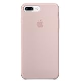 Keklle Soft Apple Silicone Case Cover for Apple iPhone 8plus (5.5inch) Boxed- Retail Packaging (Pink Sand)