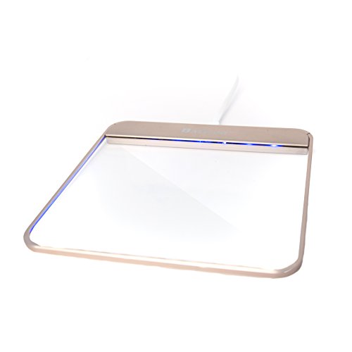 Bastron Glass Touchpad Compatible with Mac and Windows Rose gold