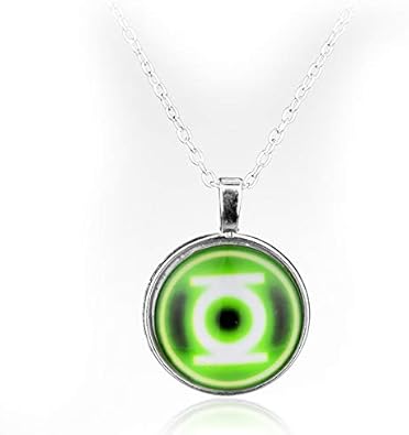 Regali Di Natale Film.Collana Da Uomo Film Lanterna Verde Vetro Vetro Cabochon Ciondolo Collana Di Vetro Rotondo Vetro Charms Collana Per Uomini Femminili Regali Di Natale Amazon It Gioielli