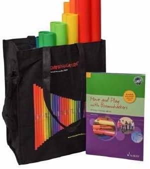 Rhythm Band Instruments Move and Play with Boomwhackers Kit