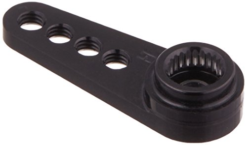Dynamite 1/2 Machined Aluminum Servo Arm: HRC Black