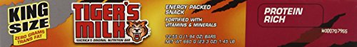 Tiger's Milk Protein Rich Nutrition Bar (10g Protein Bar, 0g Trans Fat), 55g, 1.94 oz (12 Pack) - Thumbnail 6