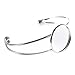 Silver-tone Bezel Blank Bracelet For Men and Women Pack of 5 Fit 1Inch Round Cabochon,adjustable