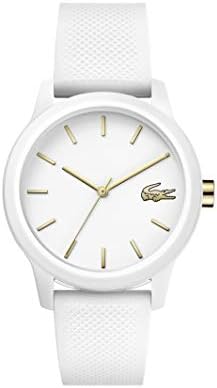 ラコステ TR90 クォーツウォッチ ラバーストラップ付き ホワイト 18 (モデル:2001063)