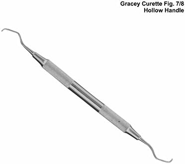 Gracey Curette Fig.7/8 Hollow Handle Dental Instruments CE.