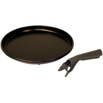 Whirlpool W10187336A Microwave Crisper Pan with Ha