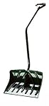 Suncast SC3250 18-Inch Snow Shovel/Pusher Combo with Ergonomic Shaped Handle And Wear Strip, Green
