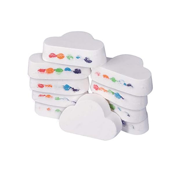 ZTOONE-Rainbow-Cloud-Bath-Bomb-Float-on-WaterRelease-Vivid-Rainbow-Color-Moisturize-Dry-SkinGood-for-Bubble-Spa-Bath1-pack ZTOONE Rainbow Bath Bombs, Float on Water&Release Vivid Rainbow Color, Moisturize Dry Skin,Good for Bubble & Spa Bath(1…