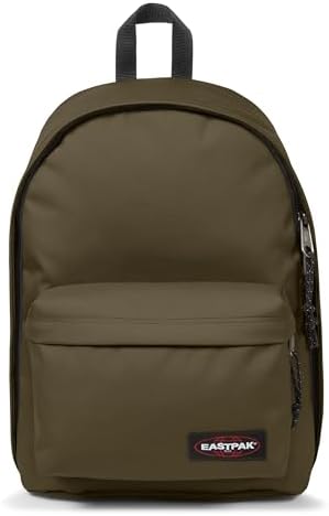 Out of Office Sac à dos 27L (44 x 29,5 x 22 cm), compartiment ordinateur 13–15”, sac école et travail résistant et déperlant avec bretelles rembourrées - ARMY OLIVE