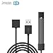 Jmateee USB JUULE Charger - 3 Feet Long - Rapid Charging Technology (RCT) - Plug USB Into Any Laptop/Computer/Socket - (Black)