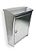 NACH TX-77ss Dorsa Stainless Steel Mail Box with Key, Medium, 1-Pack