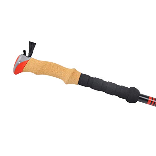 FITZTEPS Wandelstokken & Nordic Walking stokken - telescopische wandelstok met rubberen bufferset - trekkingstokken voor… - Image 4