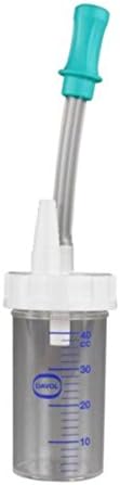 5 PACK, Disposable Sterile Mucous Specimen Trap Single Use, 40cc 0035860 latex Free