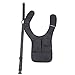 Multi-purpose Hidden Underarm Shoulder Bag Concealed Pack Armpit Bag Phone Pouch Left Shoulder for Right-handed