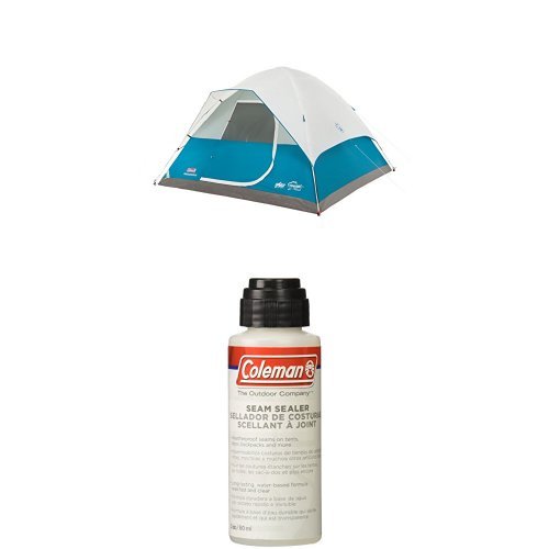 Coleman Longs Peak 6-Person Fast Pitch Dome Tent with Seam Sealer, 2-oz