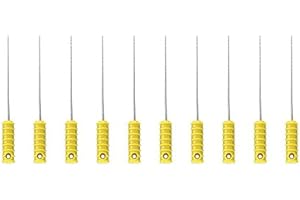 Primo Dental Products BB2XFY Barbed Broaches, Fine White, Pack of 10