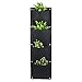 4Pockets 25x12Inch Fabric Wall Planter-Wall Hanging Pots for Plants-Garden Flower Pots and Planters-Wall Hanging Pots for Plants Indoor-Vertical Garden Wall Planter Indoor-Green Wall Decor Living (1)thumb 3