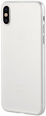 iPhone X Case, iPhone 10 Case, Tomplus Ultra Thin Slim Fit Touch Case Matte Finish Flexible Soft Gel TPU Cover Shell Skin [Support Wireless Charging] for Apple 5.8 In iPhone X (White)