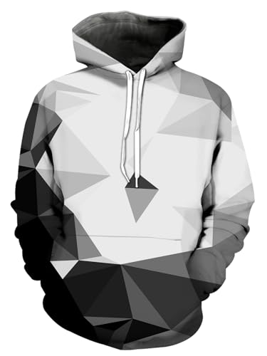 Mens Graphic Hoodies Pullover Cool Designer Sweatshirts for Men Anime at Amazon