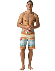 Nonwe Men's Board Shorts Quick Dry Holiday Printed