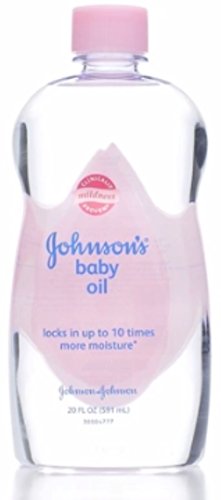 JOHNSON'S Baby Oil 20 oz (Pack of 2)