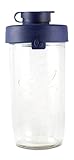 JarJackets Wide-Mouth Silicone Mason Jar Sport Top Lid - Package of 3 (Midnight)