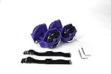 Skate Buds Strap-on Heel Skates - Connect to Athletic Shoes and Zoom Around 1pair -Wheels Light Up, Skating Fun and Excercise on Flat Surface