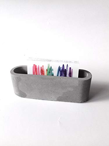 Concrete Cement Minimalist Business Card Holder