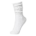 BRUBAKER Womens or Mens Fitness Workout Slouch Socks Gym