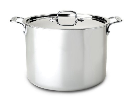 All-Clad Stainless Steel 12 Qt. Covered Stockpot