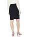 Jones New York Women's Washable Suiting Pencil Skirt, Black, 8