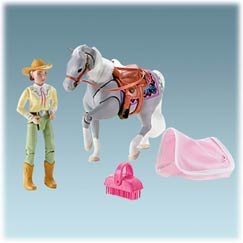 Fisher Price Loving Family Lily Gray Western Horse